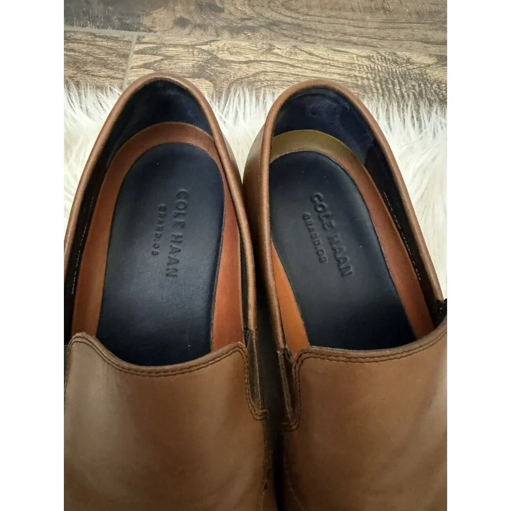 Cole Haan Men's Size 9.5M Lenox Hill Venetian Brown‎ Loafer Slip On Dress Shoe